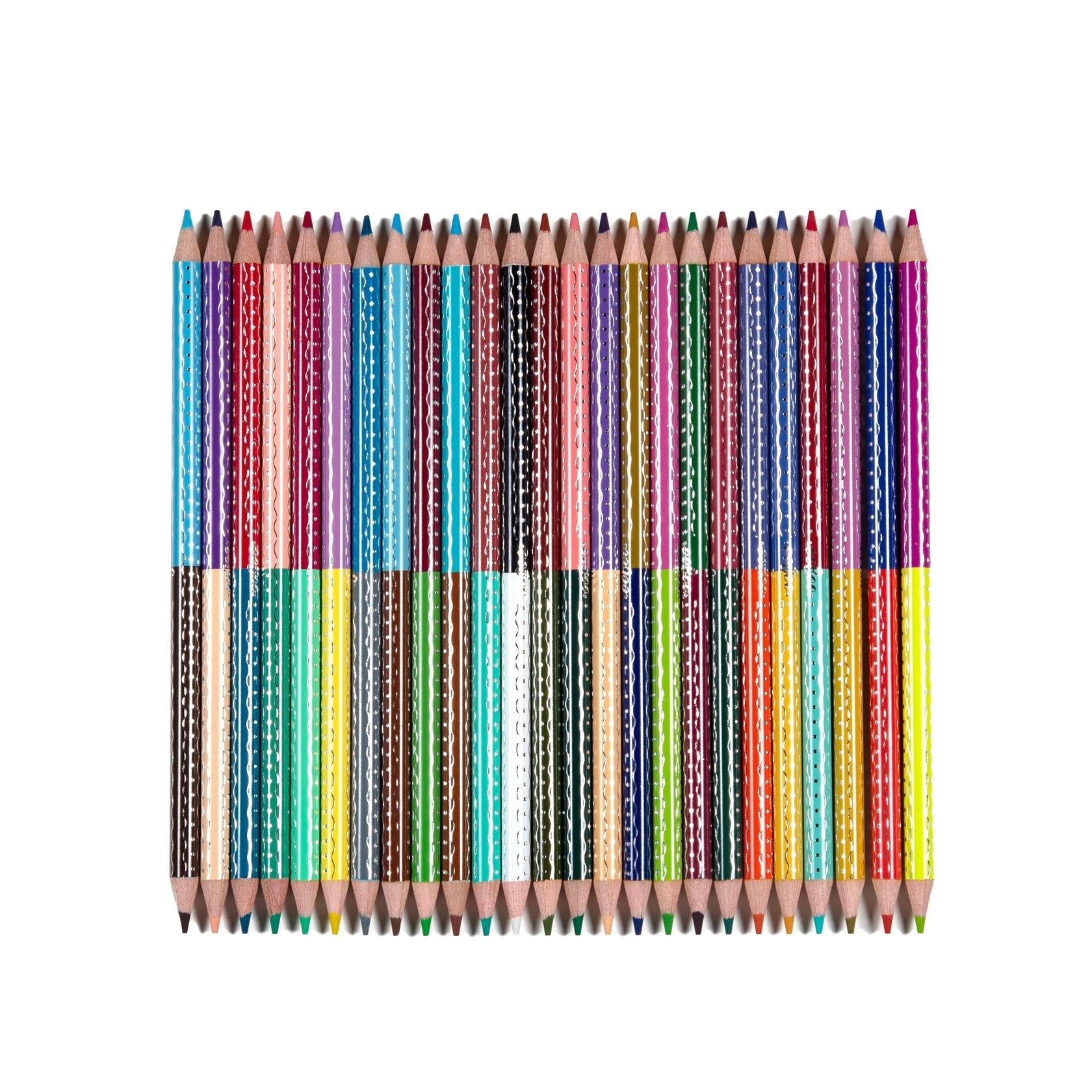 Rainbow Double Sided Pencil Tube - SFMOMA Museum Store