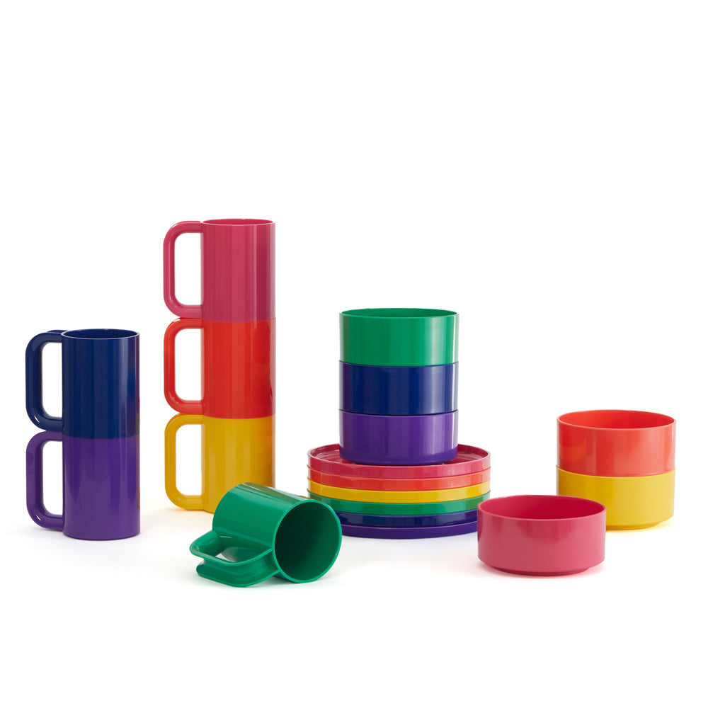 Rainbow 7.5 in. Maxplate Set of 6