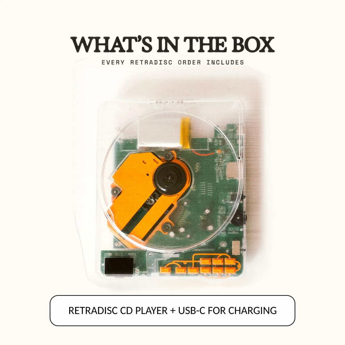 Retradisc Bluetooth CD Player