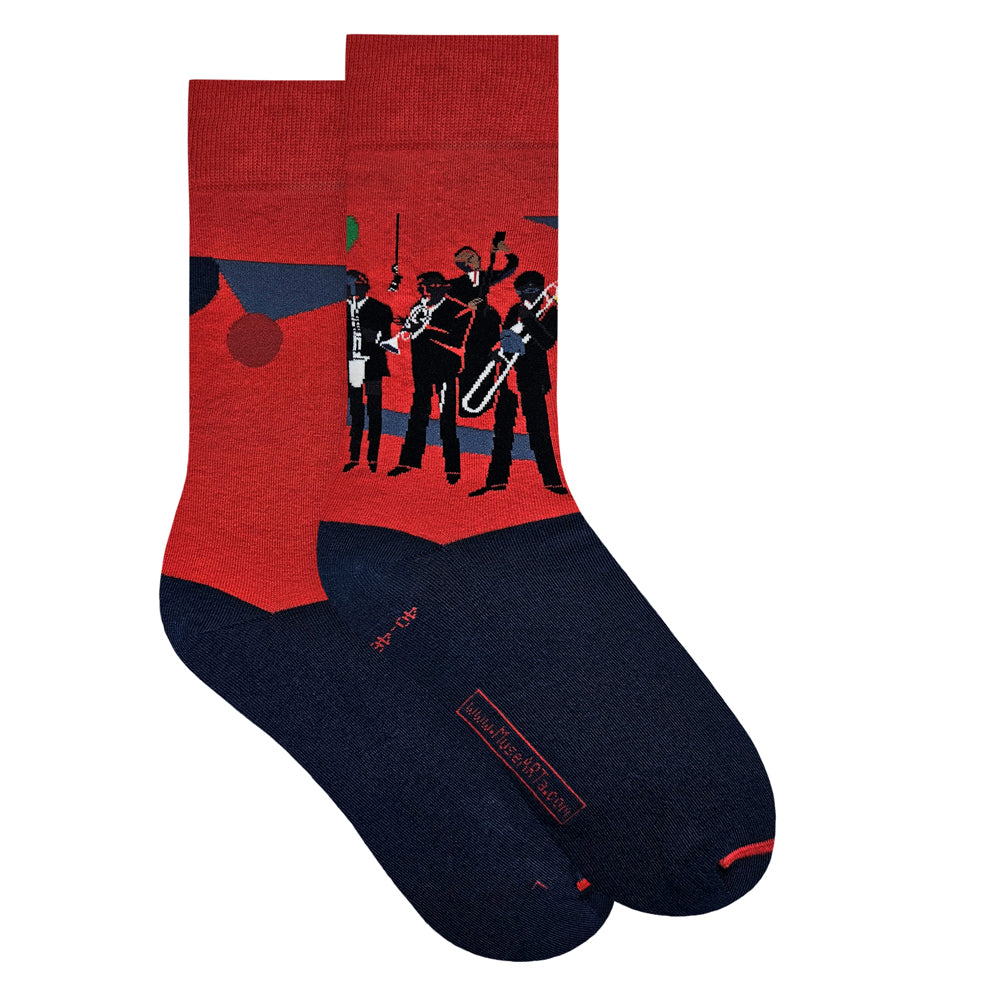 Romare Howard Bearden Thank You Socks: Large