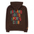 Roots x SFMOMA Brown Hoodie by Muzae Sesay back graphic