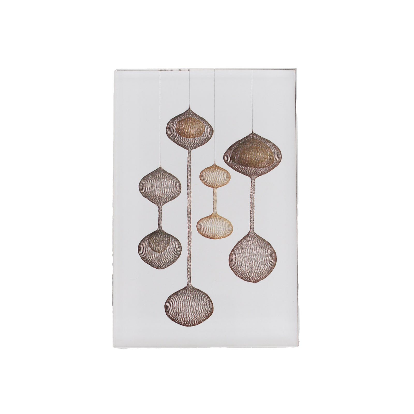 Ruth Asawa Magnet: Hanging Group Of Four Two-Lobed Forms
