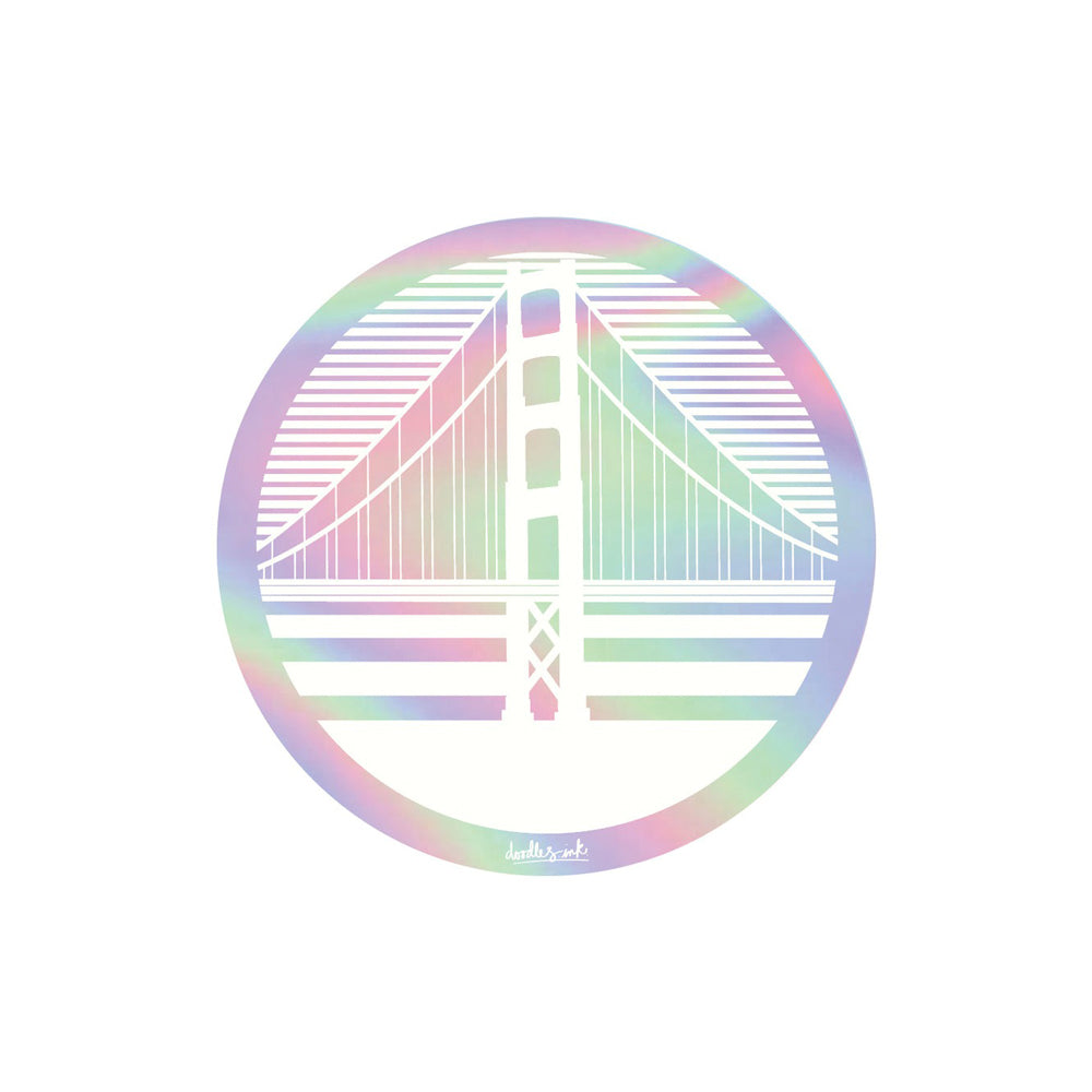 SF Holographic Sticker