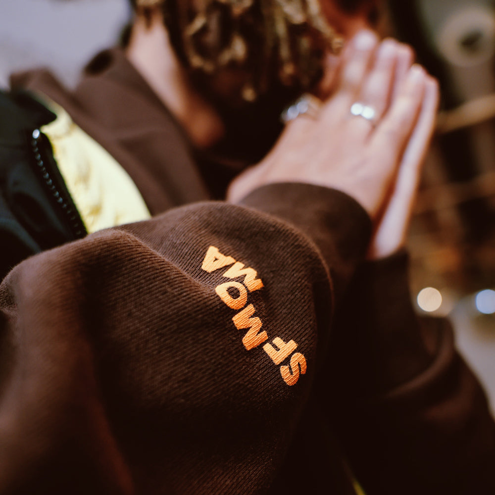 Oakland Roots SC x SFMOMA Brown Hoodie - SFMOMA Museum Store