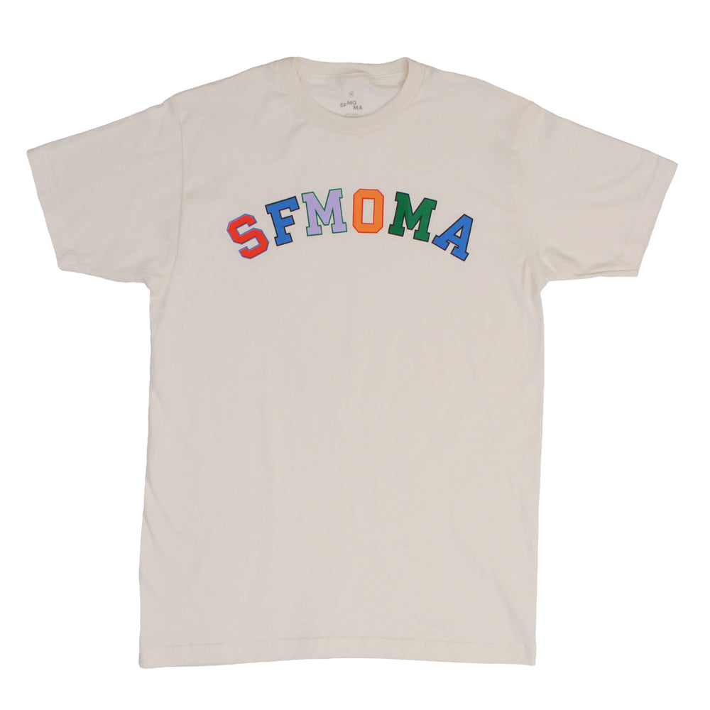 SFMOMA Collegiate Multi T-shirt