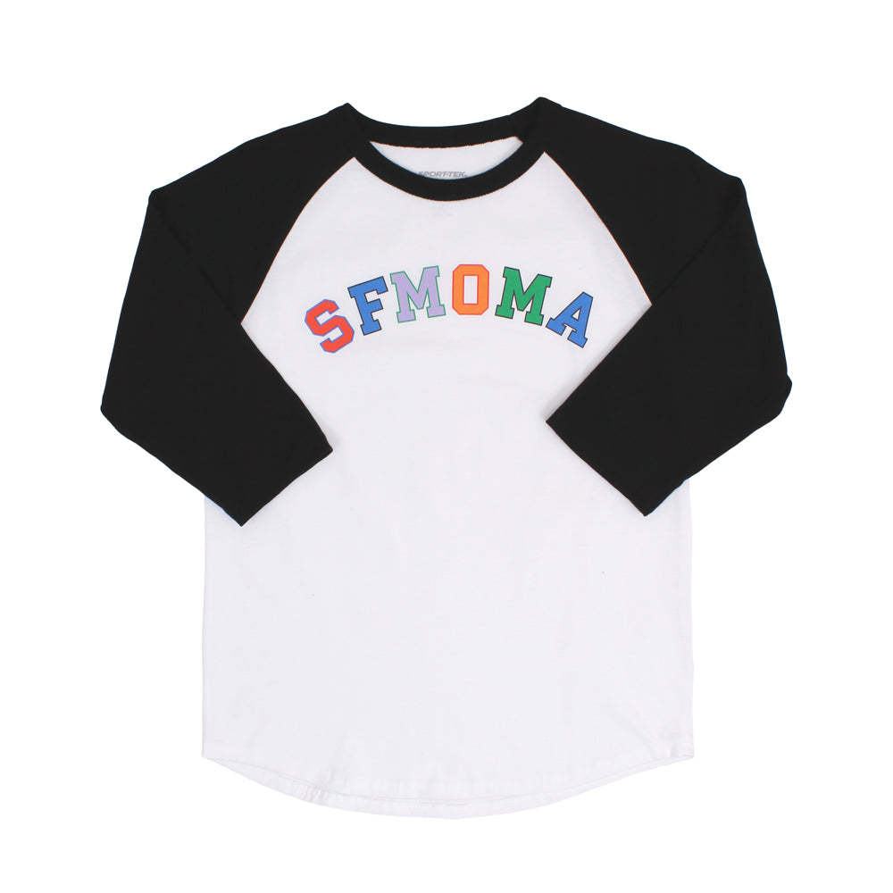 SFMOMA Logo Youth Raglan T-shirt