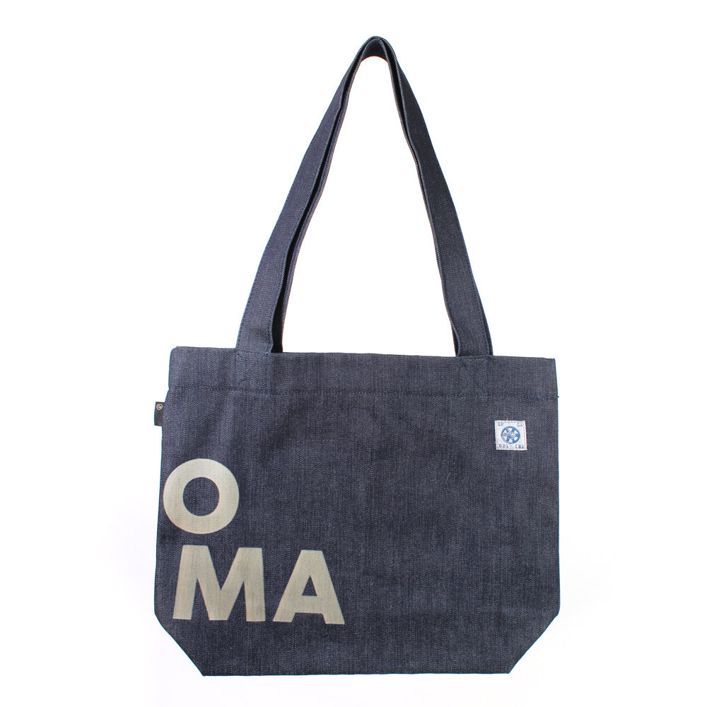 SFMOMA Denim Tote back