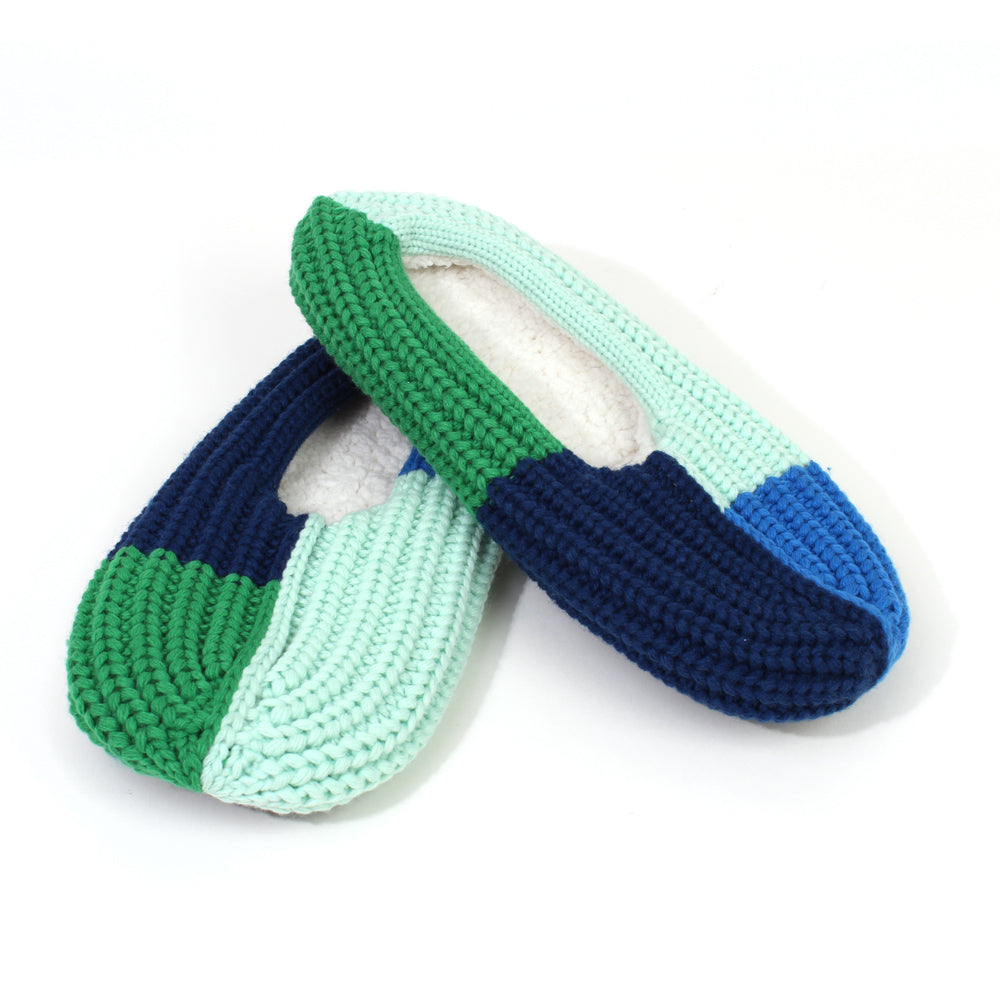 Blue Quattro Slippers S M