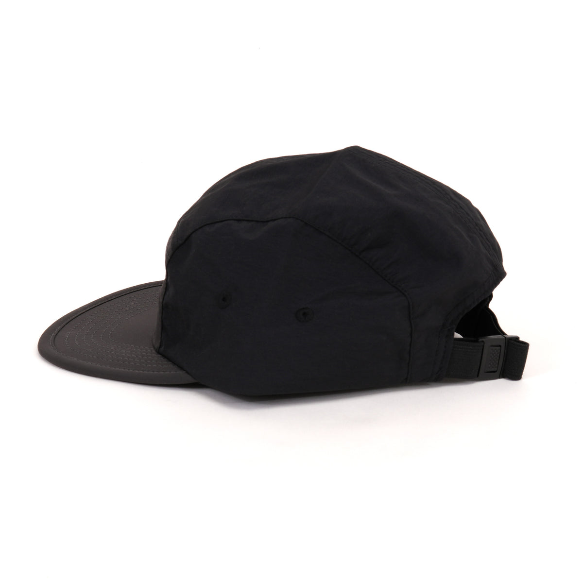 SFMOMA Nylon Hat: Coal + Black
