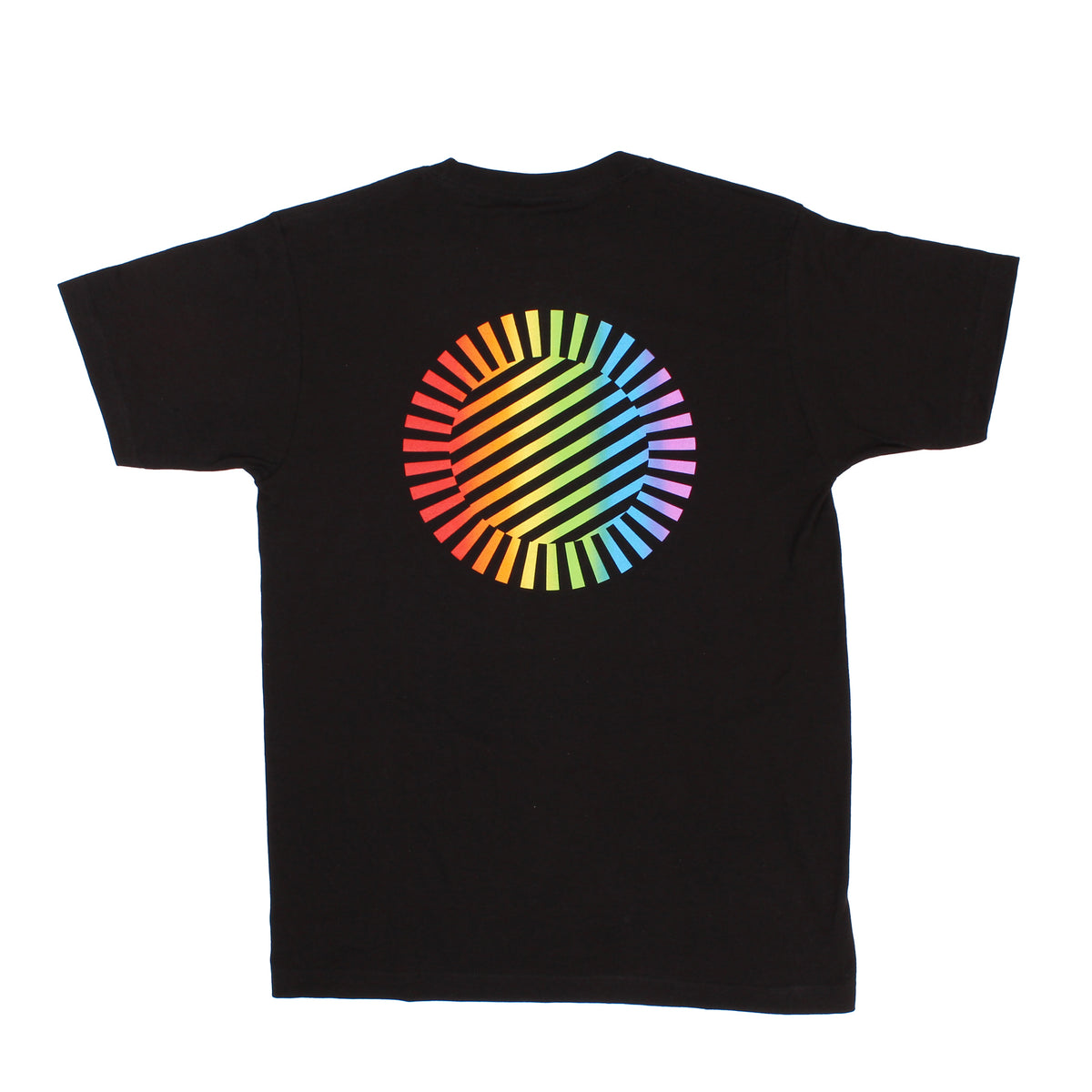 SFMOMA Pride Turret Logo T-Shirt back view