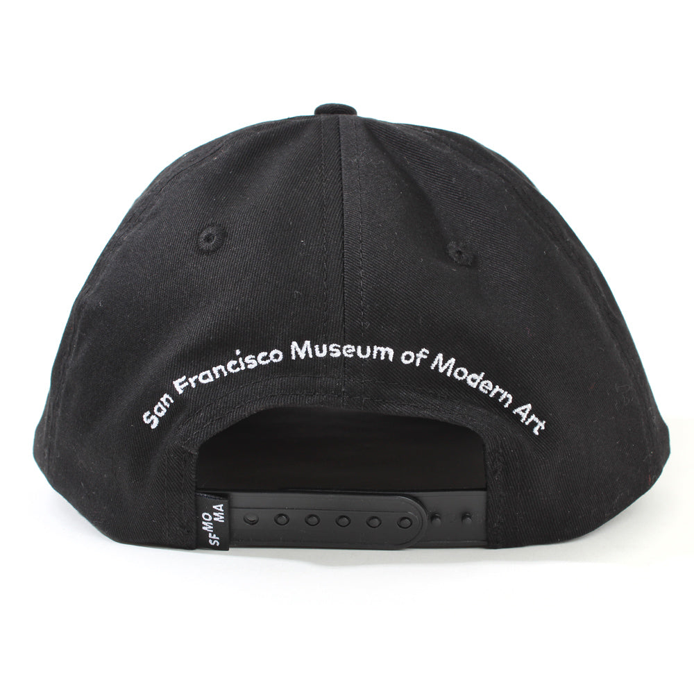 SFMOMA Turret Hat: Black + White - SFMOMA Museum Store