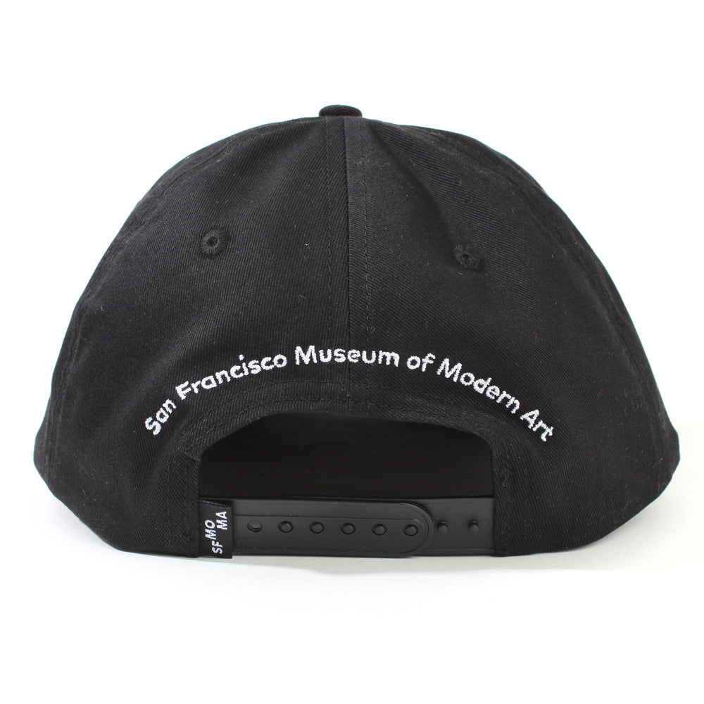 SFMOMA Turret Hat Black/White back