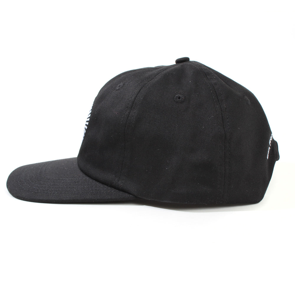 SFMOMA Turret Hat Black/White side view