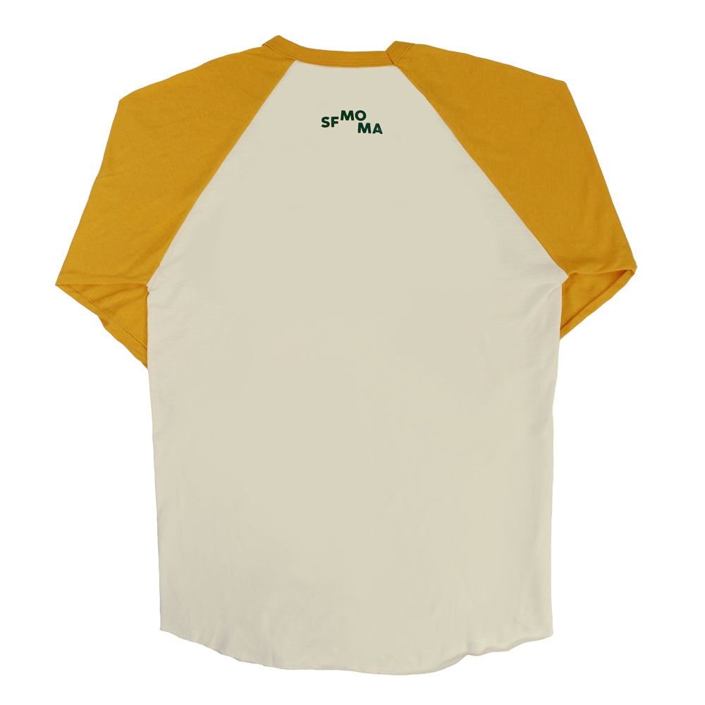 SFMOMA Collegiate Raglan Tee - SFMOMA Museum Store