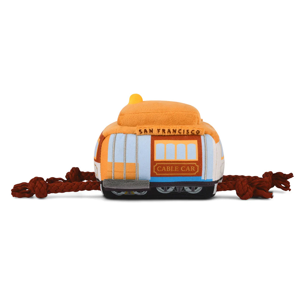 San Pup-cisco Cable Car Dog Toy - SFMOMA Museum Store