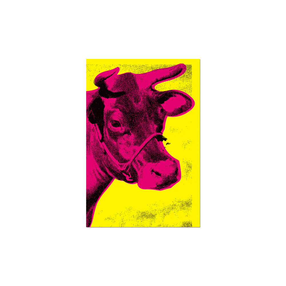 Cow Sticker by Warhol