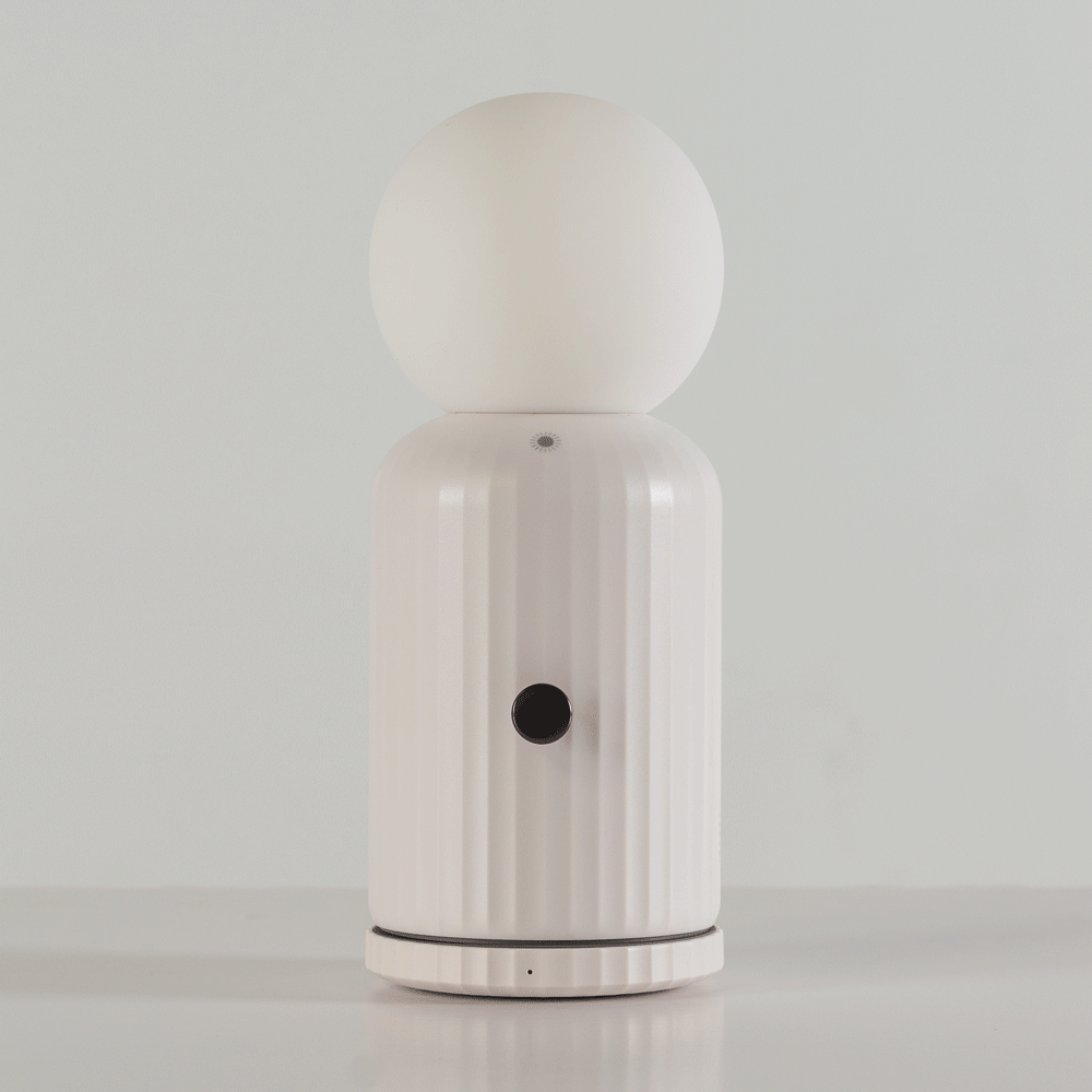 Wireless Lamp + Charger: White