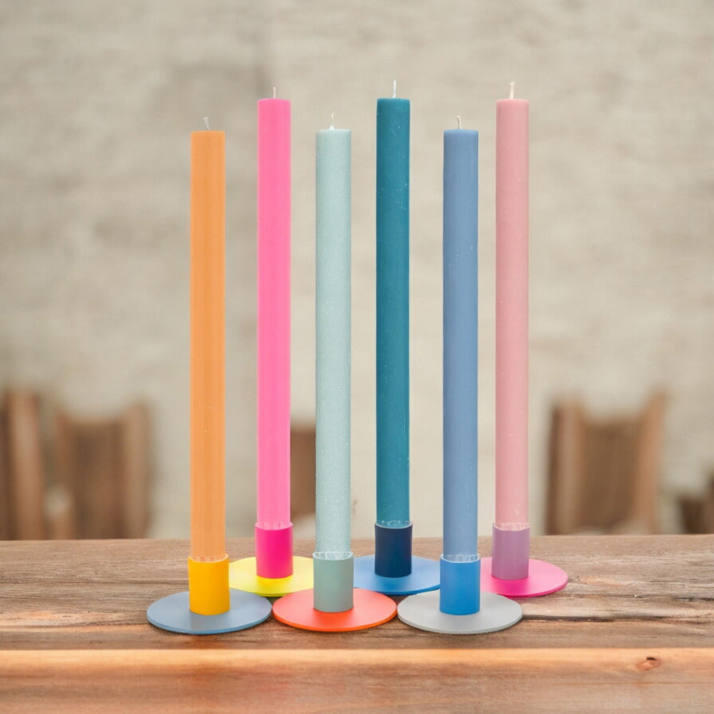 Group of candle holders; lifestyle.