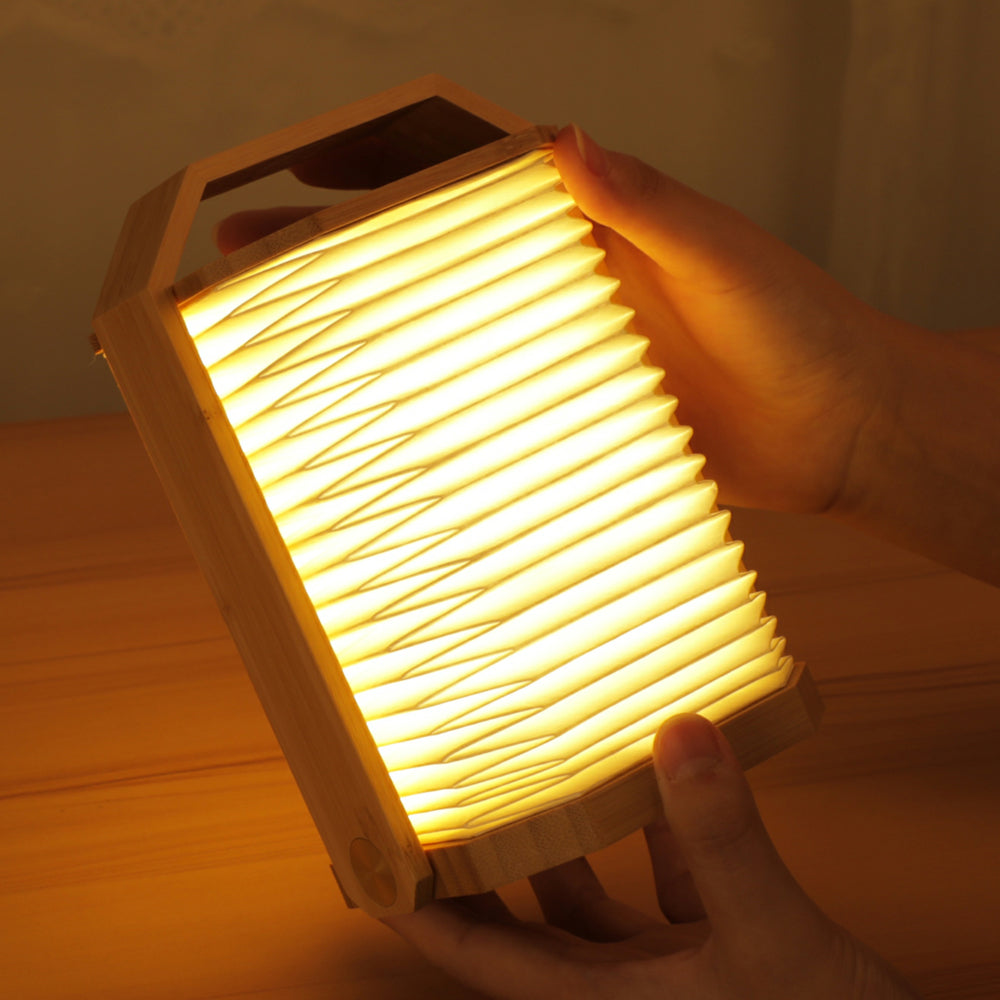 Smart Origami Lamp: Bamboo - SFMOMA Museum Store