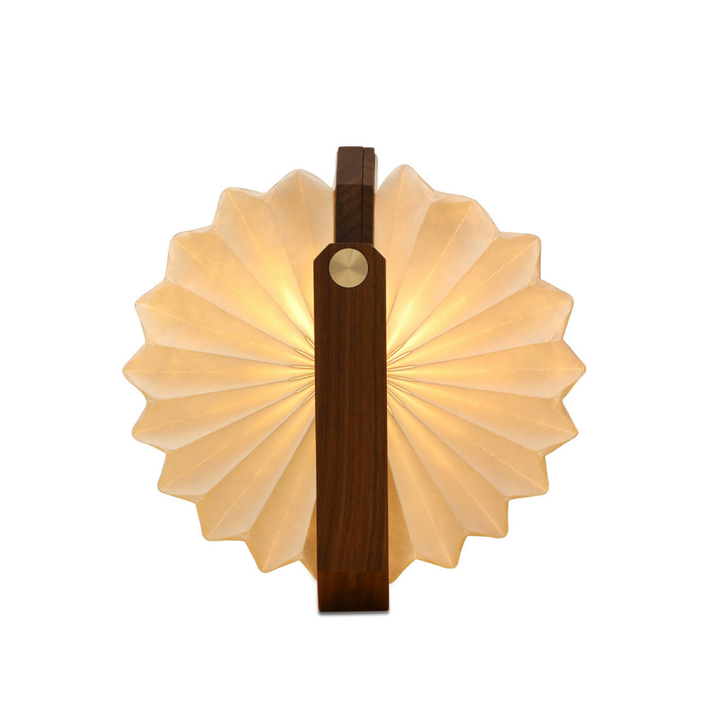 Smart Origami Lamp: Walnut