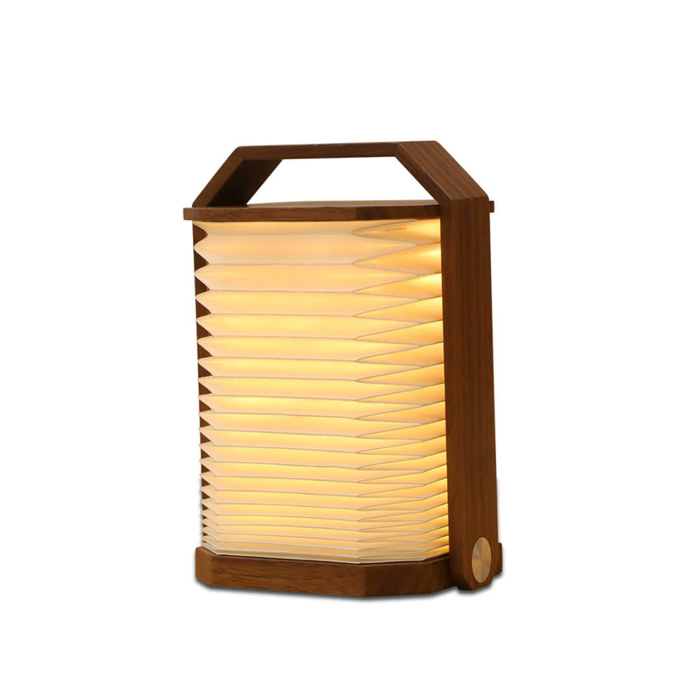 Smart Origami Lamp: Walnut