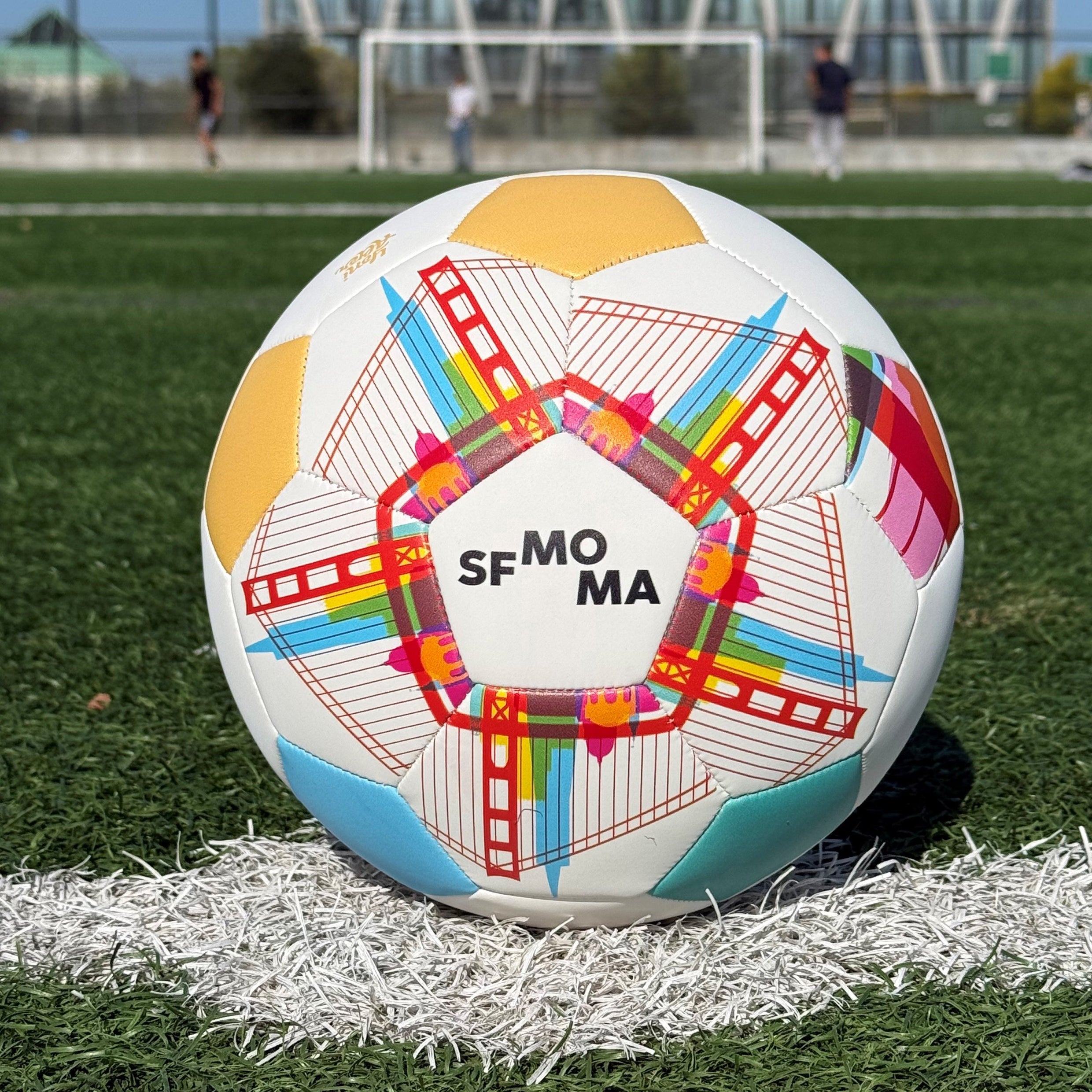 Yoni Alter x SFMOMA City Soccer Ball - SFMOMA Museum Store