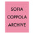 'Sofia Coppola Archive' book cover.