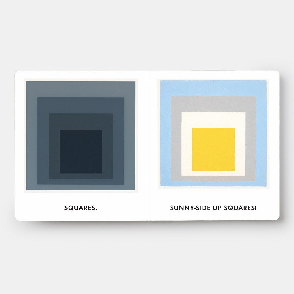 'Squares & Other Shapes with Josef Albers' book cover.