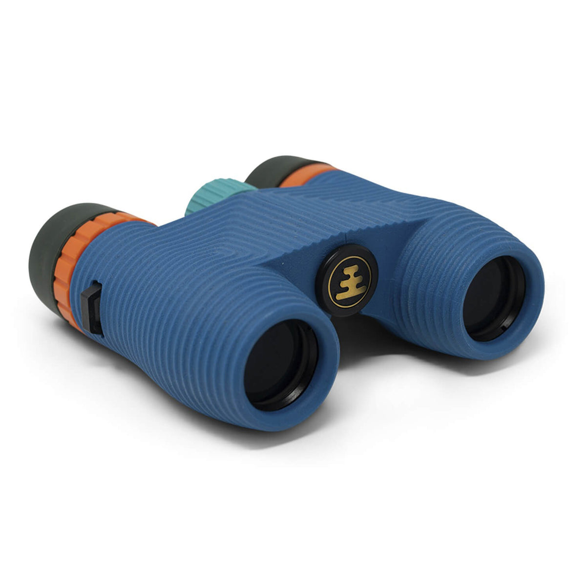 Standard Issue 8x25 Binoculars: Cobalt Blue facing right on white