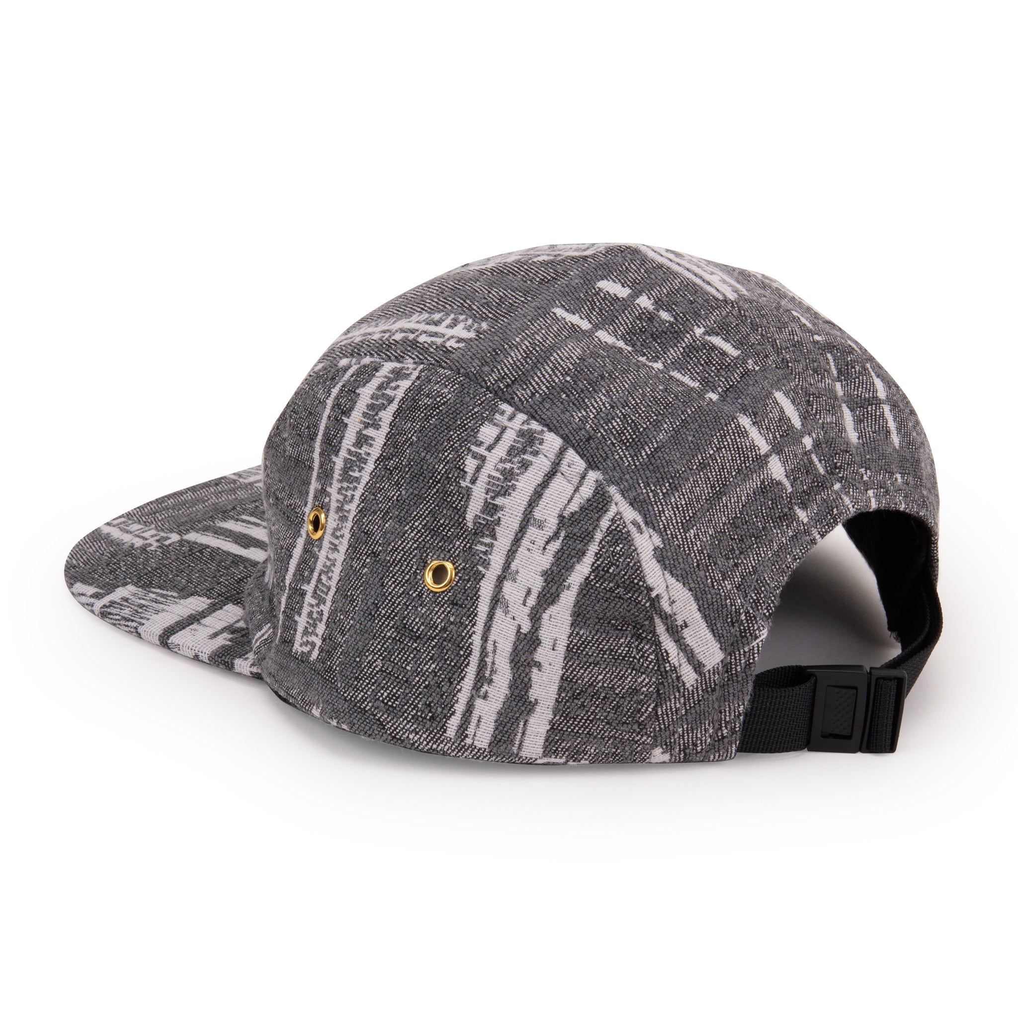 SFMOMA x State Of Flux Black + White 5-Panel Hat - SFMOMA Museum Store