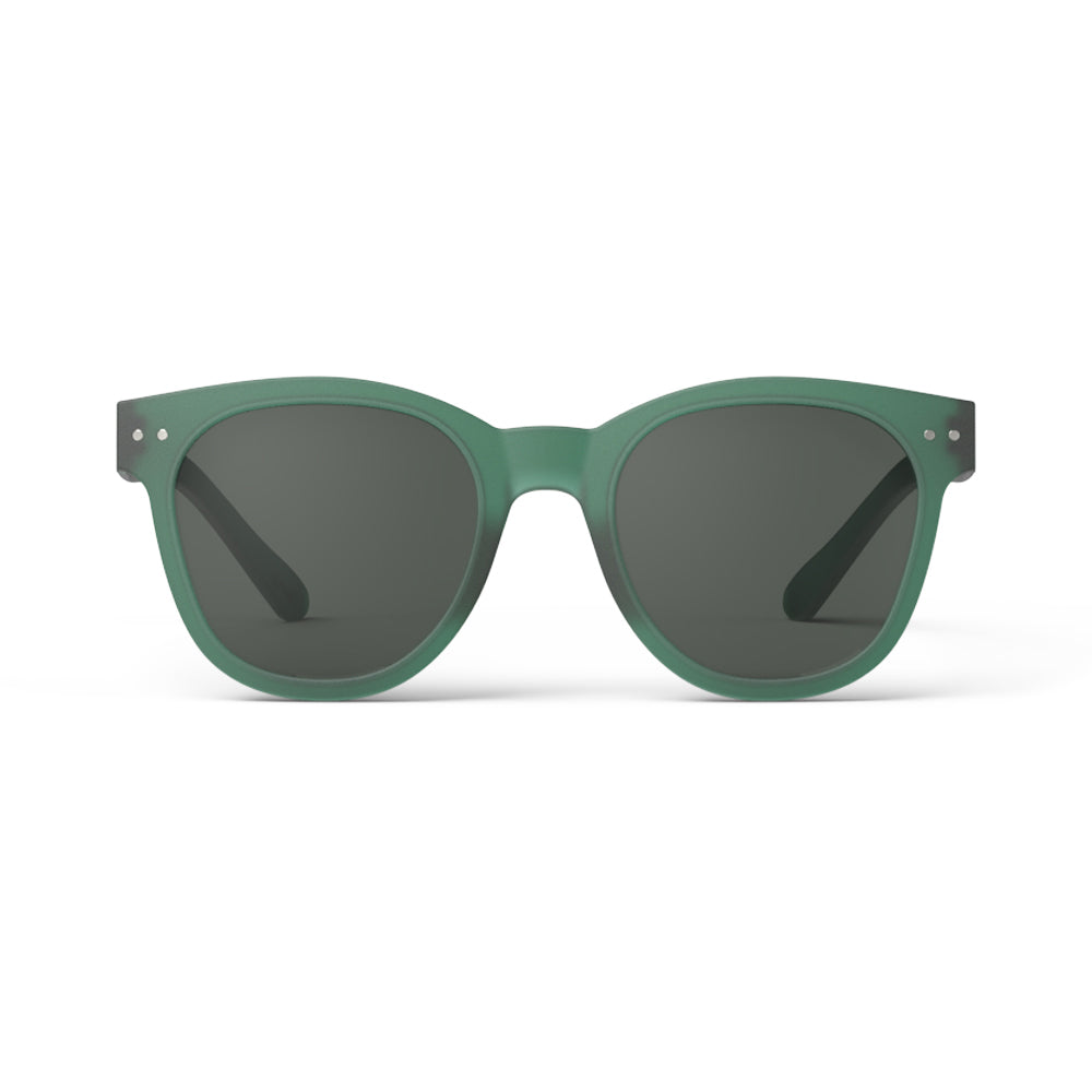Sun #N Green Crystal Sunglasses