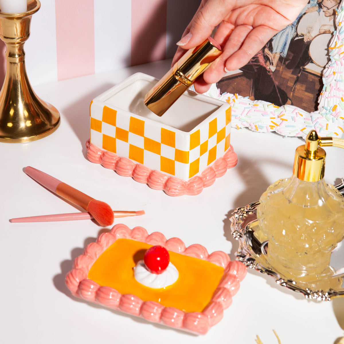 Sweetie Cake Storage Box: Rectangle lifestyle photo