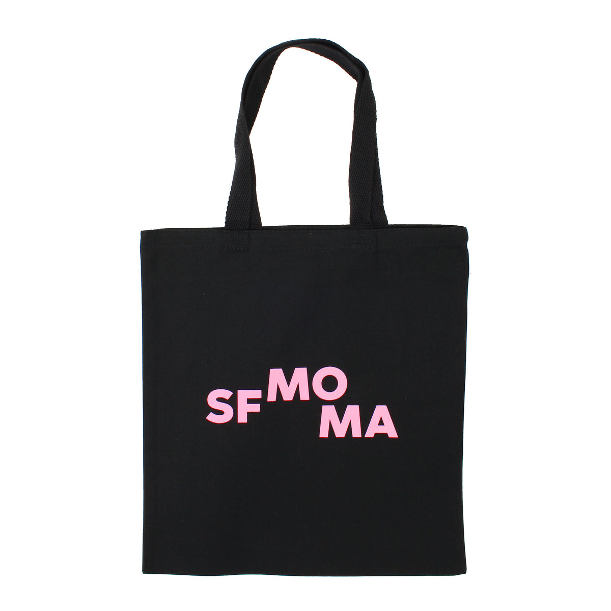 SFMOMA Thank You Tote: Black back view