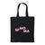 SFMOMA Thank You Tote: Black front view