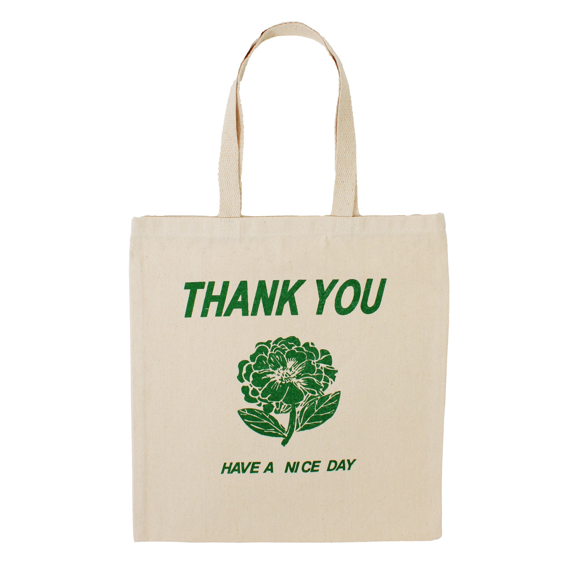 SFMOMA Thank You Tote: Natural front view