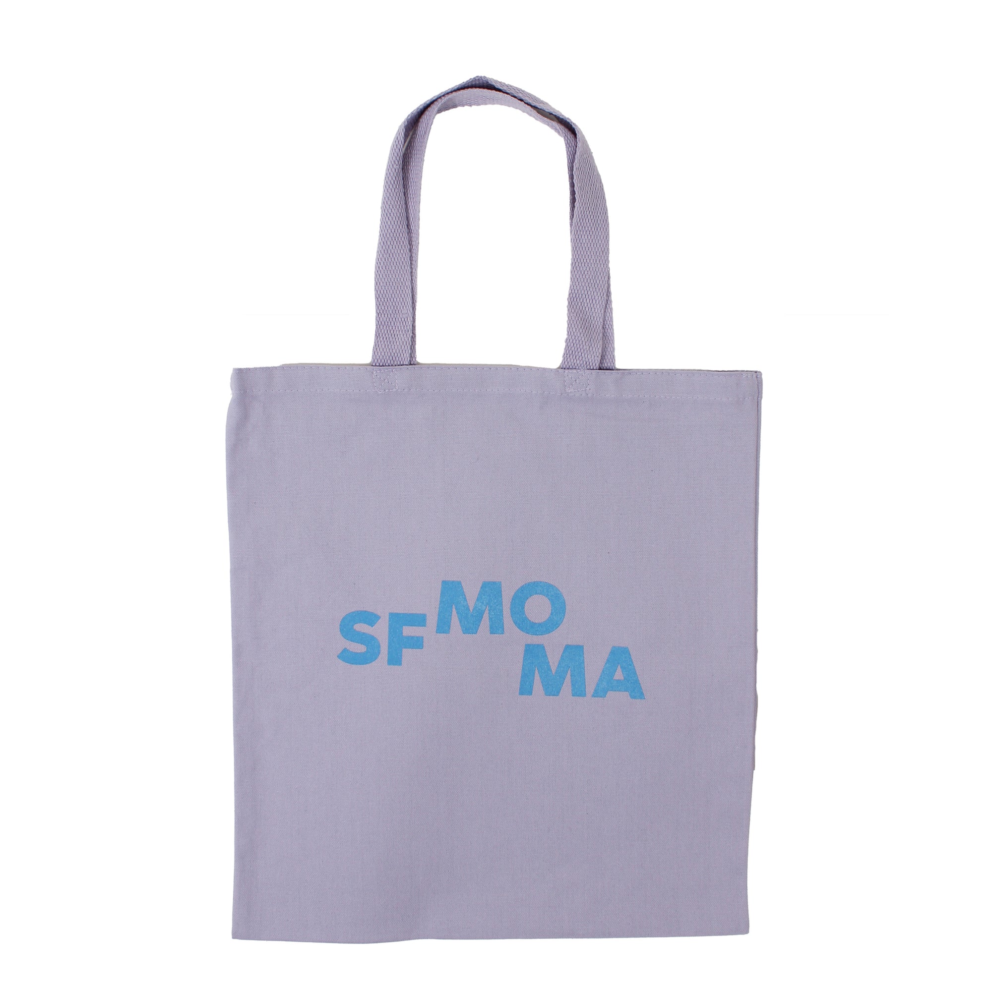 SFMOMA Thank You Tote: Purple front view