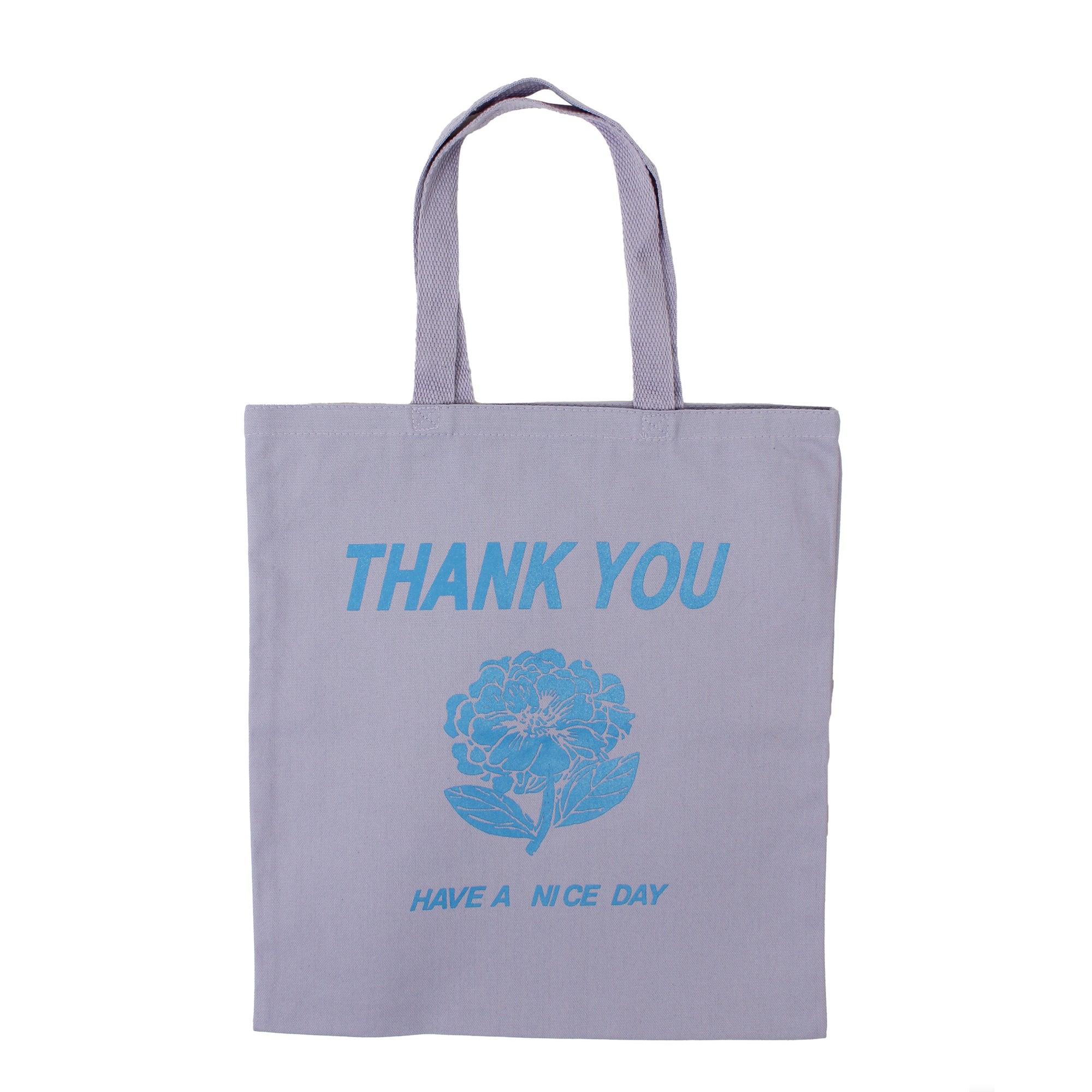 SFMOMA Thank You Tote: Purple front view