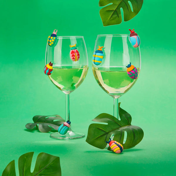 The Beetles Glass Markers - SFMOMA Museum Store