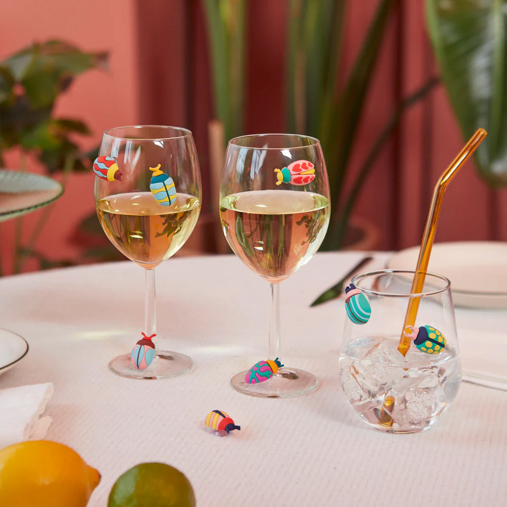 The Beetles Glass Markers - SFMOMA Museum Store