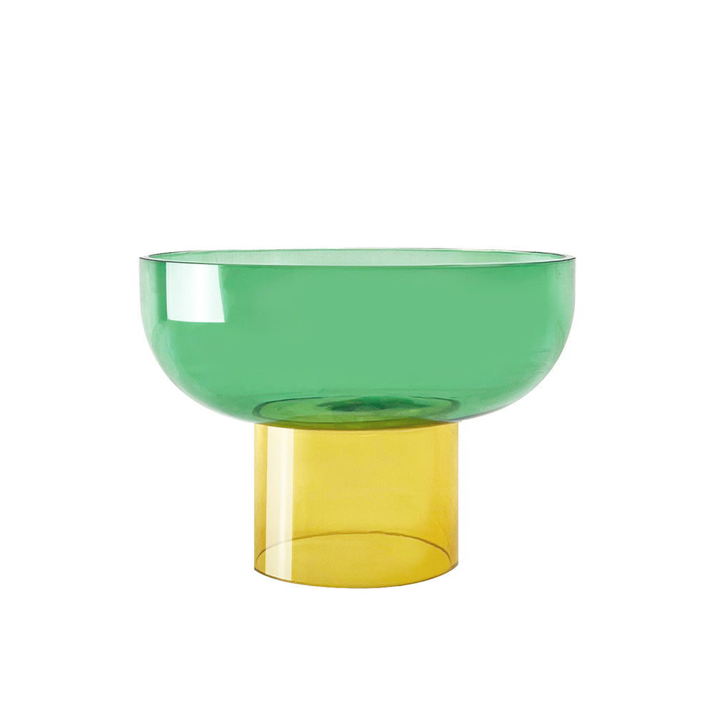 Tip Top Small Green + Yellow Bowl