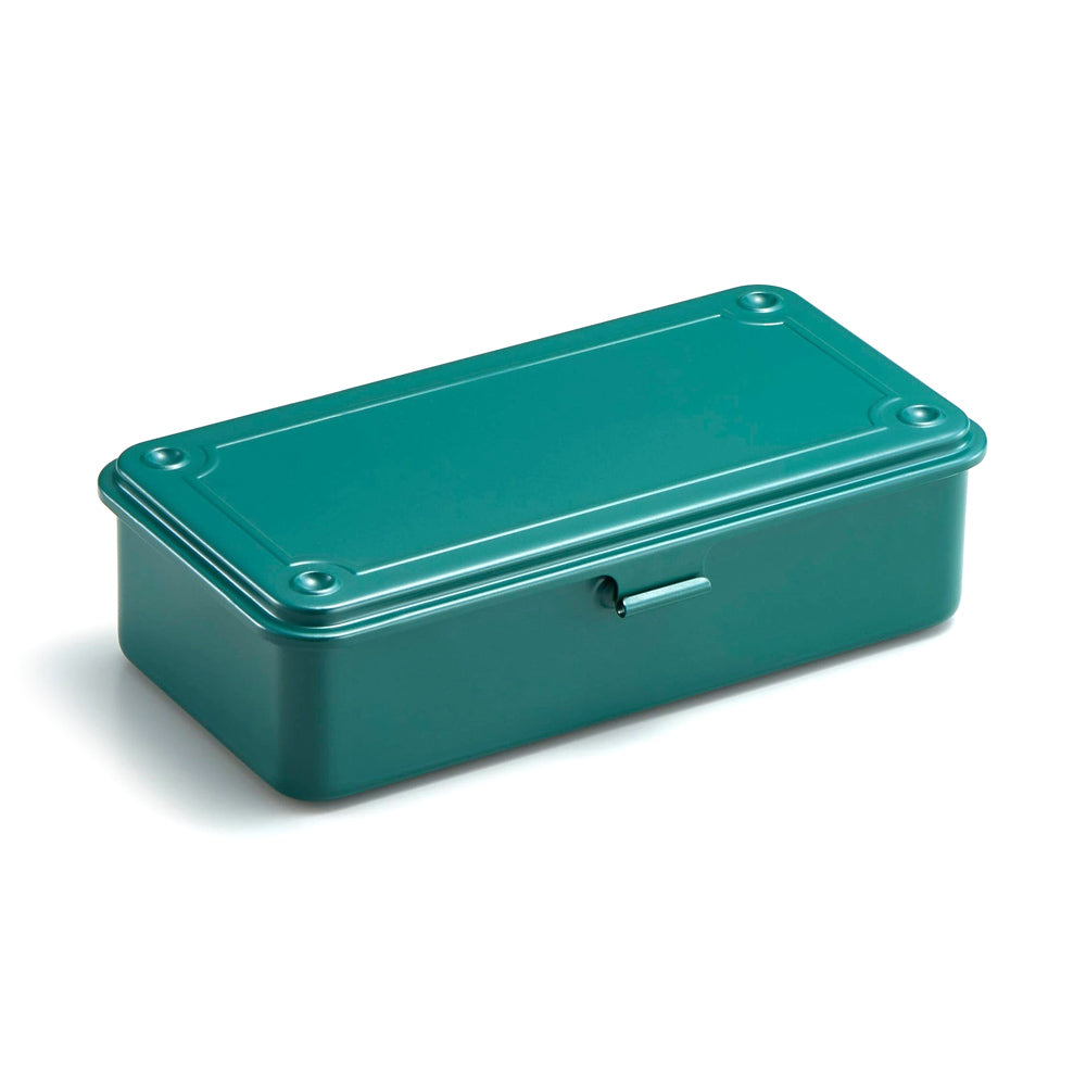 Toyo Steel Stackable Storage Box: Antique Green