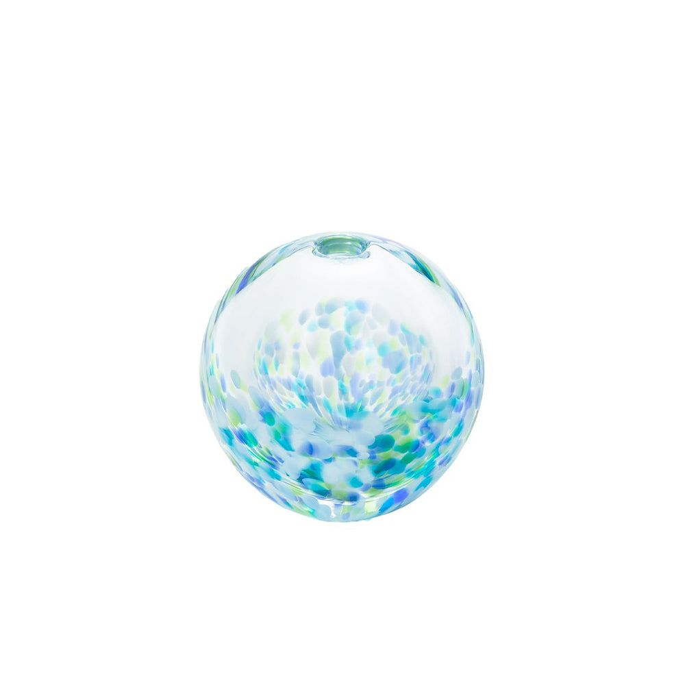 Tsugaru Vidro Flower Vase: Blue