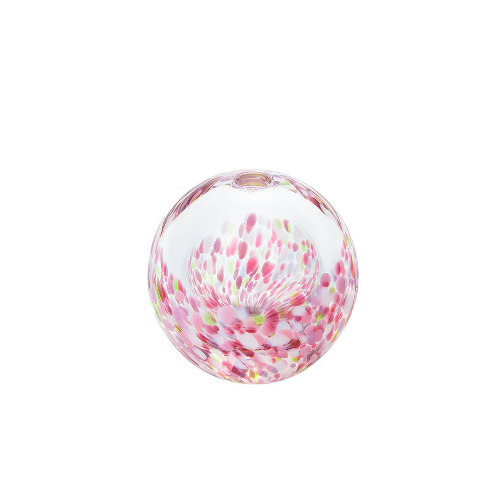 Tsugaru Vidro Flower Vase: Pink