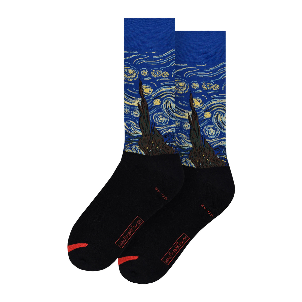 Van Gogh Starry Night Socks: Large