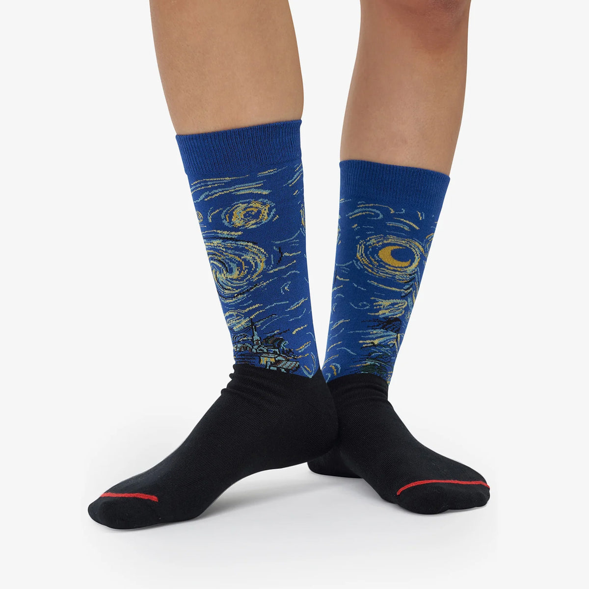 Van Gogh Starry Night Socks: Large