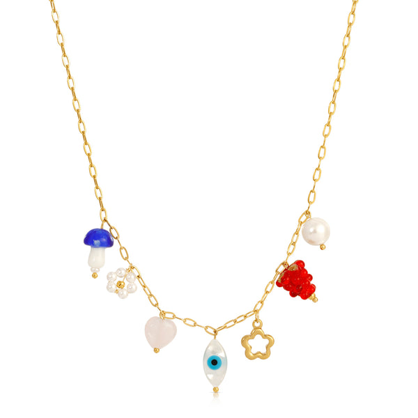 Whimsical Charm Necklace - SFMOMA Museum Store