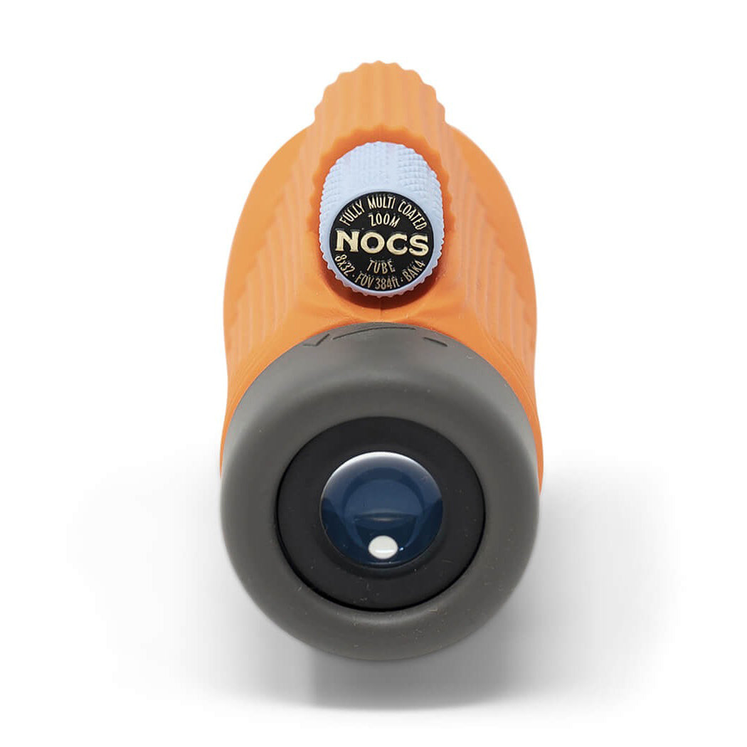 Zoom Tube 8x32 Water Resistant Monocular: International Orange