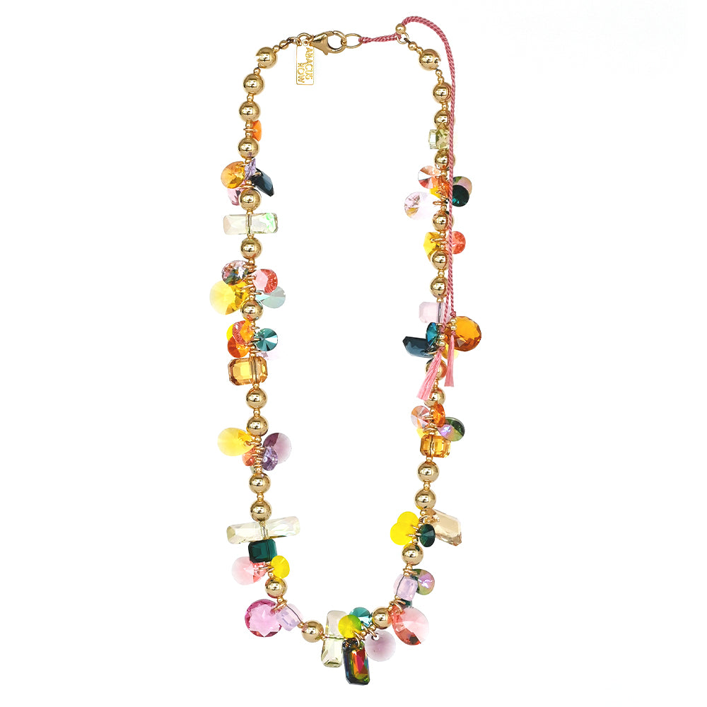 Abacus Row Superbloom Necklace front view 