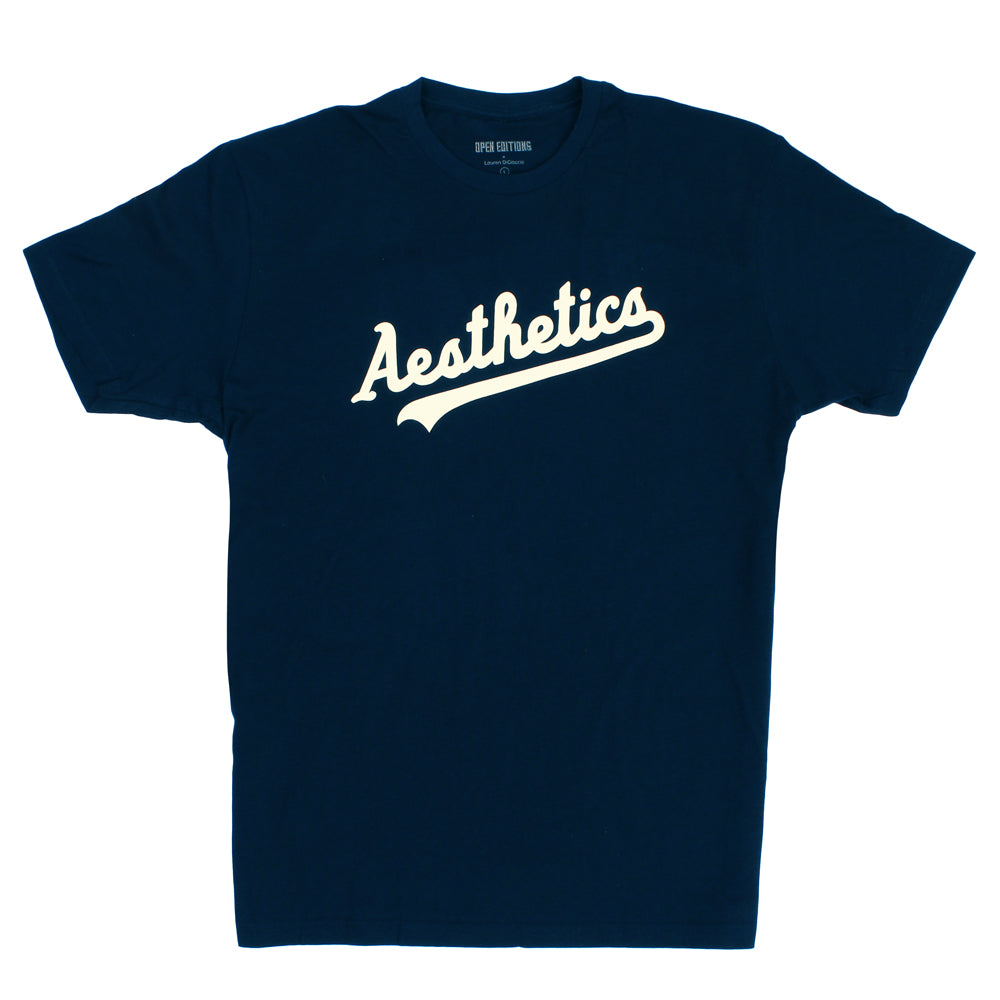 Aesthetics T-shirt front view.