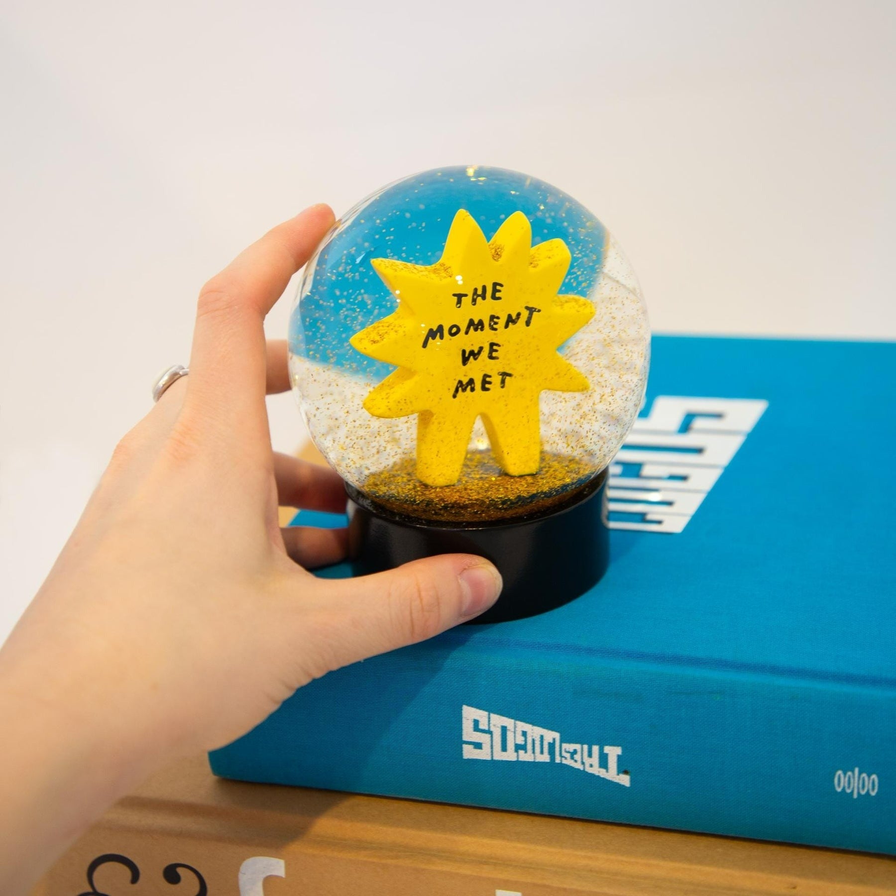 The Moment We Met Snow Globe x Adam JK - SFMOMA Museum Store